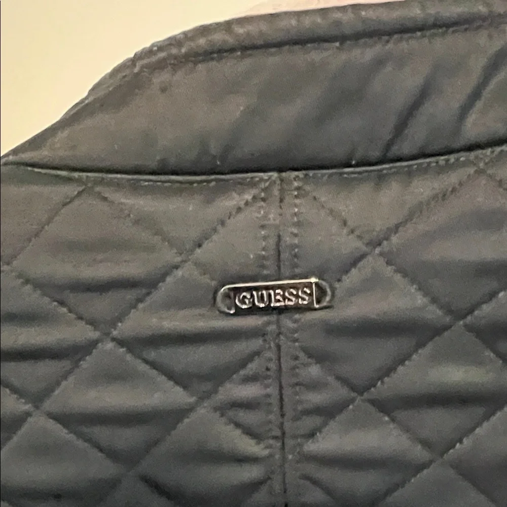 Guess Women's Black Quilted Jacket - Picture 5 of 6